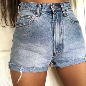 Vintage super high waisted shorts